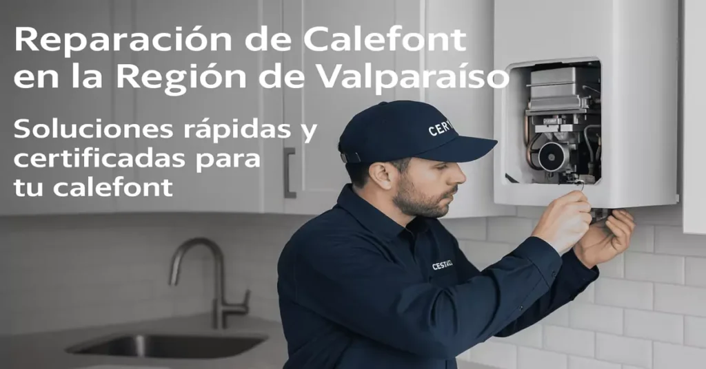 reparación de calefont